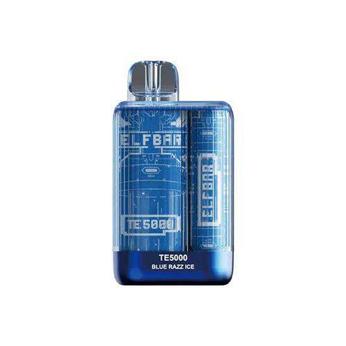 Elf Bar TE5000 - Blue Razz Ice Puff Cloudy Elf Bar TE5000 - Blue Razz Ice Puff Cloudy