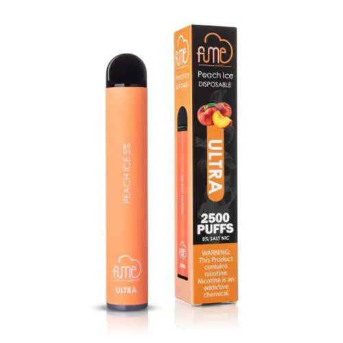Fume Ultra - Peach Ice Puff Cloudy Fume Ultra - Peach Ice Puff Cloudy
