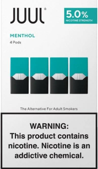 Juul Menthol Pods 5% Nicotine – 4-Pack