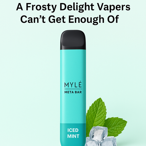 Myle Meta Bar Iced Mint: A Frosty Delight Vapers Can’t Get Enough Of