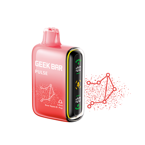 Geek Bar Pulse – Sour Apple B-Burst (Box of 5)